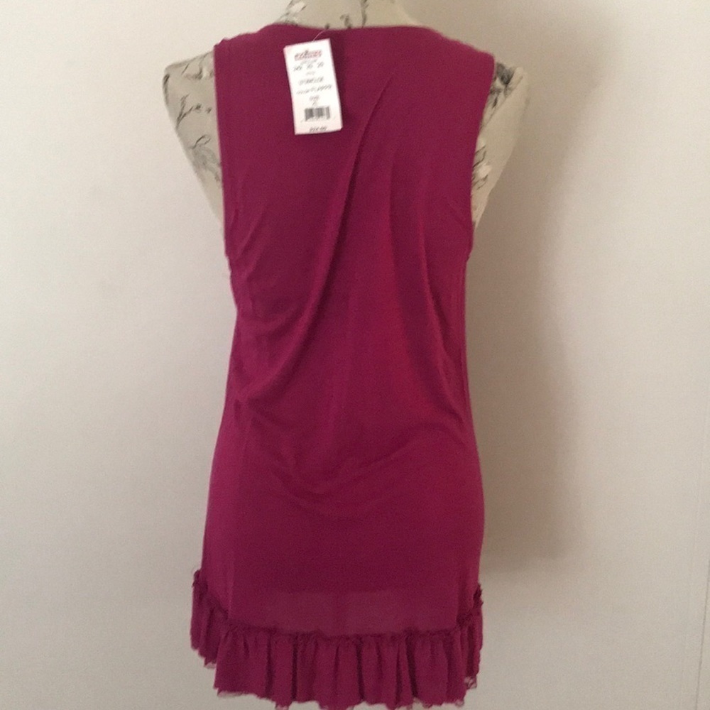 *🆕 Eyelash Ruffle Tank XL - Picture 4 of 6